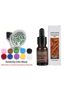 1 Set, Difusor de Coche Colgante, Difusor de Aceite Fragante de Clip para Coche, Ambientador de Rejilla de Ventilación de Coche, Incluye 10 Almohadillas de Aroma Mixtas, Nuevo Modelo, Regalo, Difusor de Coche + Set de Aceites Esenciales, Regalo de Cumpleaños/Graduación - Multicolor - Ver 26