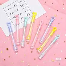 60/48/24 PCS Multi-Color Star & Heart Bubble Wands, Mini Bubble Sticks, Wedding Party Decorations, Bubble Blowing Toys, Outdoor Party Games For Birthday, Concert (Bubble Solution Not Included) - Multicolor - View 3