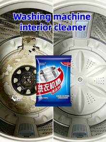 1/2/5/10pcs Set Heavy Duty Washing Machine Cleaner, Deep Descaling, Thorough Stain Removal, Suitable For All Types Of Washing Machines Including Wall-Mounted, Pulse, Drum, And Traditional Washing Machines - Powdery - View 10