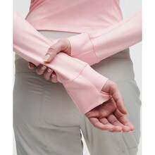 Lululemon Define Cropped Jacket Nulu LW3HWES - Blush Quartz/Gold - View 5