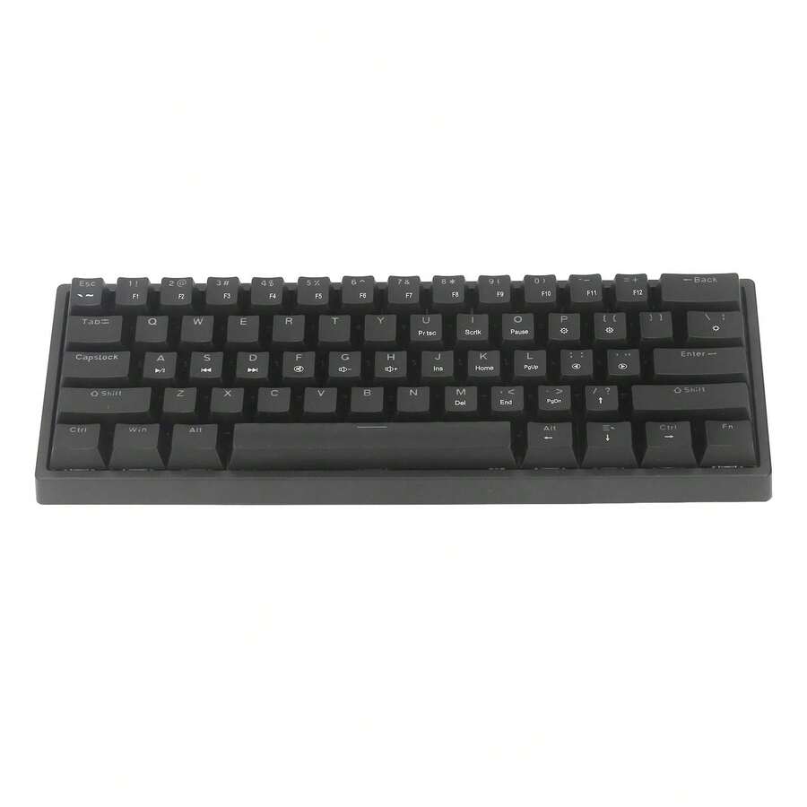 Mechanical Keyboard 61 Keys Computer Gaming Keyboard Dual Side Illumination Portable Keyboard For Mobile Office Traveling - View 1