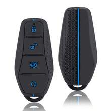Bao đựng chìa khóa xe hơi bằng silicon, có móc khóa, dành cho các dòng xe BYD Atto 3 EV Dolphin Song PRO Max Tang DM Yuan Dolphin E2 Qin PLUS - A - Xem 4