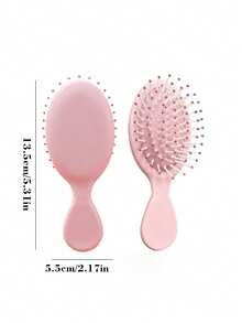 1 chiếc lược chải tóc cỡ lớn dễ thương, họa tiết nơ hồng, thích hợp cho cả tóc xoăn và tóc thẳng, phù hợp với tóc dầu, món quà sinh nhật tuyệt vời cho gia đình và bạn bè. - Nhiều màu - Xem 13