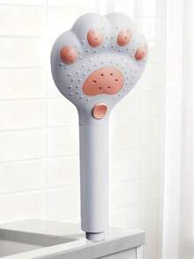 1pc Adjustable Handheld Shower Head With Claw Design, 3 Massage Modes, Suitable For Bathroom, Wall-Mounted Installation, Plastic Material, For Shower Use Only - Three-speed Adjustment - View 13