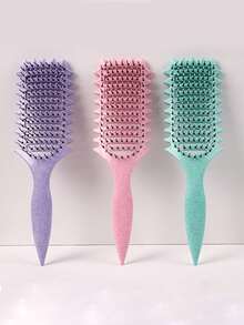 Curling Styling Comb, Breathable Curling Comb, Unisex, For Shaping And Styling Curls, Hair Styling Set - Multicolor - View 4