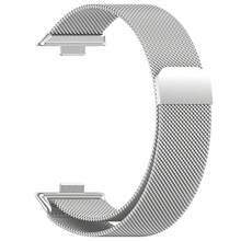 1件米蘭式環形錶帶，相容於 Fit 4 5 Pro 不鏽鋼錶帶，磁吸式，適用於 Fit 3 2 彩色智慧手錶錶帶配件，男女通用，適合日常生活、工作、派對等場合 - 銀色 - 查看 9