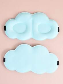 3D Cloud Sleeping Eye Mask, Lightweight, Breathable, Memory Foam, Relieve Fatigue, Unisex Sleep Mask - Multicolor - View 14