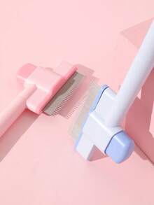 自清洁宠物刷，温和去毛工具，适用于所有毛发类型的犬猫 - 查看 8