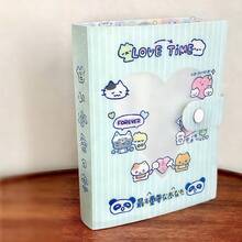 Album ảnh hoạt hình gấu trúc Kawaii A6 với các trang rời, album lưu trữ sticker, album ảnh trang cố định phong cách Showa cổ điển. - Album ảnh - Xem 9