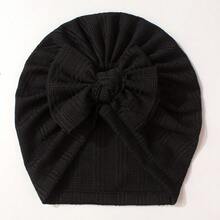 1 pieza Sombrero de niña pequeña, Sombrero con lazo, Vestido de primavera para niña pequeña, Sombrero delgado, Sombrero suave, decoración para celebración de aniversario y días festivos, Conjunto de primavera para niña pequeña, Sombrero con lazo, disponible en múltiples colores, adecuado tanto para el hogar como para salir - Multicolor - Ver 13