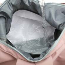 Waterproof Sports Bag With Wet/Dry Compartments, Small Boxing Bag, Sporty Travel Bag For Women - Pink - View 6