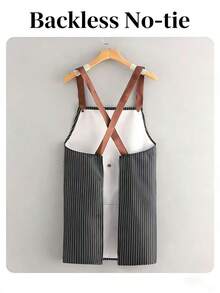 1 chiếc tạp dề chống thấm nước và dầu mỡ mới, có yếm và khăn lau có thể tháo rời, thích hợp cho nhà bếp và dịch vụ ăn uống tại gia đình. - Nhiều màu - Xem 3