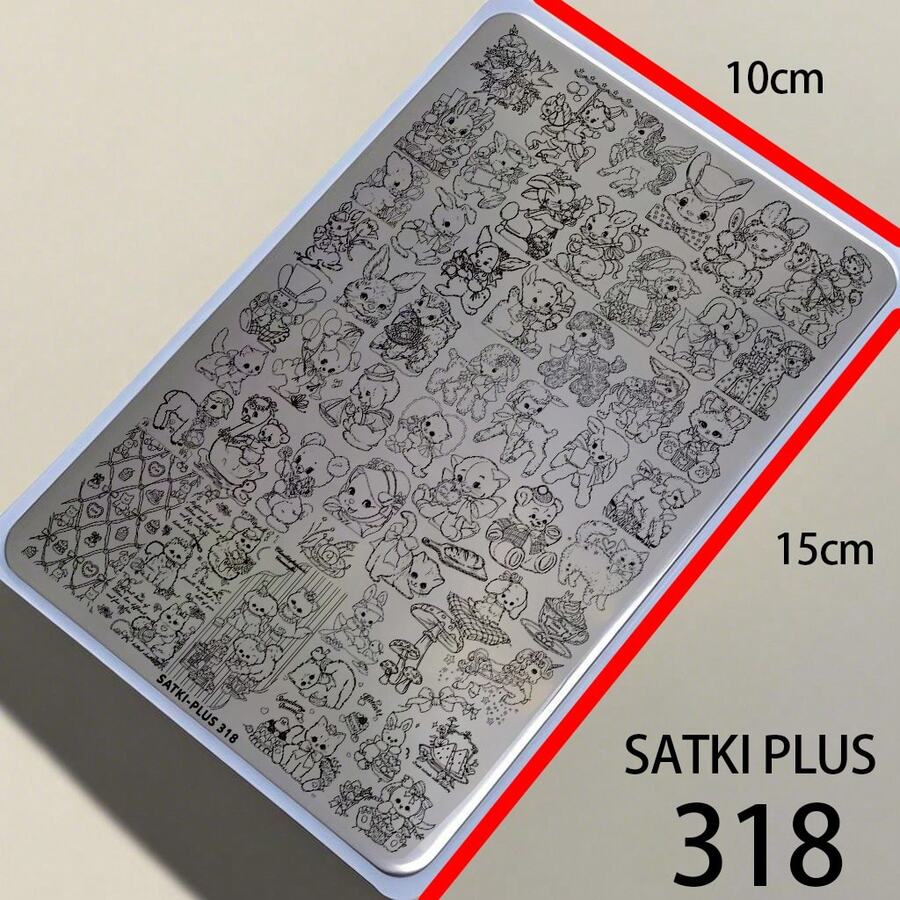 美甲印花板，蕾丝花线图案美甲装饰模板，指甲油印花模具，美甲印花模板，透明硅胶印花印章，美甲工具 - 酒紅色 - 查看 1