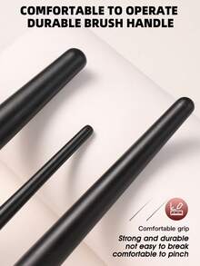 25件套化妆工具套装，包括：18支化妆刷套装+4个三角粉扑+1个发圈+2个手碗挂绳，一应俱全，新手友好 | 方便旅行携带，送礼佳品 | 新手/女性的完美之选 - 彩色 - 查看 6