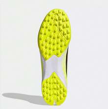 Adidas 男鞋女鞋新款F50 LEAGUE TF中端碎釘人草足球鞋 - 黃色/白色 - 查看 5