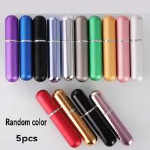 1/3/5pcs Portable Refillable Spray Bottles 5ml Travel Size Perfume Atomizer Set, Reusable Small Bottles, Travel Perfume Sprayer, Fragrance Mist Bottle, Mini Portable For Business Trip, Vacation, Outdoor Activities - 5ml - View 13