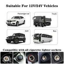 1個多口 3PD 2USB 車用充電器，快速充電 PD QC3.0 USB C 車用手機充電器 Type C 轉接頭 | 支援多台裝置同時快速充電，附即時數位顯示 - A - 查看 6