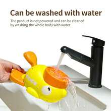 Cat & Dog Automatic Pet Feeder, New Interactive Small Yellow Duck Auto Food Dispenser, Interactive Dog Treat Dispenser - Multicolor - View 7