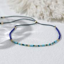 1PC 2026 Dainty Design Multi Color Tiny Beaded Jewelry Minimalist Bracelets For Women Simple Birthday And Date Gifts - Multicolor - View 7