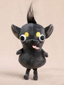 1个15/25厘米吉娃娃毛绒玩具，滑稽丑娃娃，创意趣味狗狗毛绒玩具 - 彩色 - 查看 10