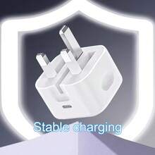 20W Type-C Power Adapter With 2M Dual Type-C Charging Cord, Fast Charging Set For  15/15 Plus/15 Pro/15 Pro Max - 查看 4