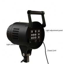 Bowens Video Studio Kit 135W Photography Light Dimmable Kit LED Lamp 2m Tripod Flash Studio Accessories 3000-6500K 3 Colors - Ver 7