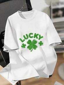 Camiseta de gran tamaño a la moda - Negro - Ver 7