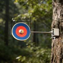 1 pieza Objetivo de práctica de , Mini objetivo de volteo, Objetivo de tiro con que se restablece solo - Multicolor - Ver 8