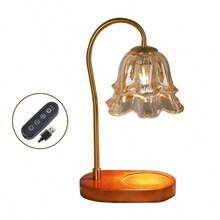 Candle Warmer Lamp With Timer And Dimmer For Home Room Decor, Brithday Gifts For Women,  Mother's Day Gifts,Christmas Lighting, Christmas Decorations, Christmas Gifts, Valentine's Day And New Year Gifts(No Scented Candles) - Amber - View 2
