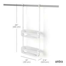 FLEX SHOWER CADDY blanco Blanco - Blanco - Ver 3