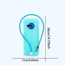 2L Hydration Bladder Leak-Proof Water Reservoir For Hiking, Camping, Cycling And Climbing - Hydration Pack Replacement" - Multicolor - View 9