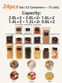 Pasta Containers - Siyah ve Beyaz - Görünüm 15