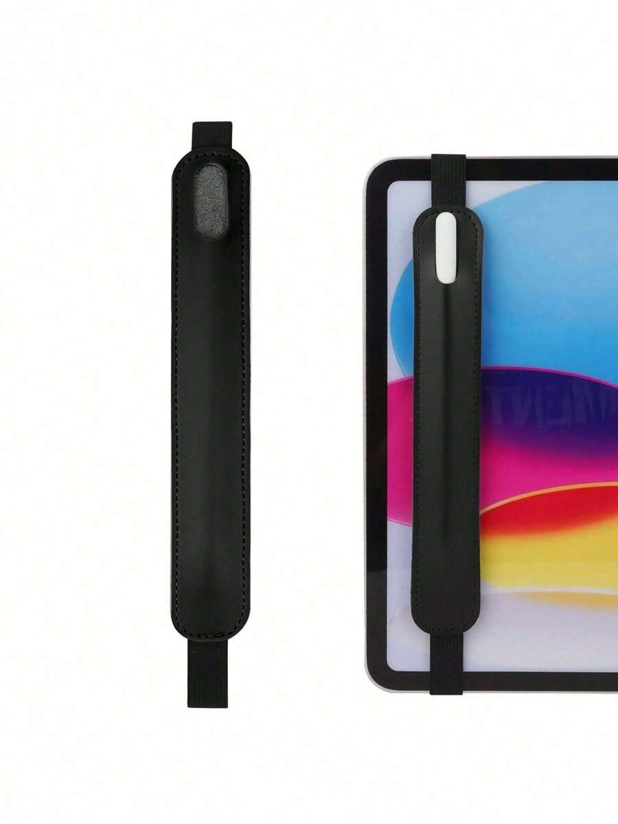 Bao đựng bút Goospery tương thích với Apple Pencil (thế hệ 1 & 2), túi đeo chéo bằng da PU, phụ kiện có dây chun, phù hợp với Apple Pencil thế hệ 8, 7, Mini, 5/Máy tính xách tay/Máy tính bảng - Màu đen - Nhiều màu - Xem 1