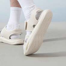 Dép xăng đan PUMA SoftridePro Sandal 24 thoải mái và đa năng, thích hợp cho cả nam và nữ, màu trắng. - Màu be - Xem 2