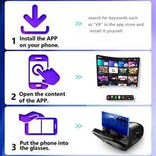 眼镜、智能手机、电影院、3D游戏、数码眼镜、耳机、节日礼物、观看设备 - 查看 9