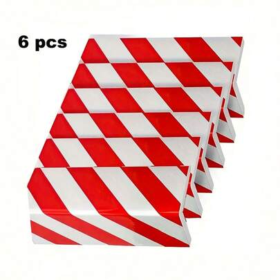 2/4/6/8片装EVA泡沫汽车车库墙壁缓冲垫，适用于停车场门的曲面和直线表面，防止碰撞并提供缓冲。