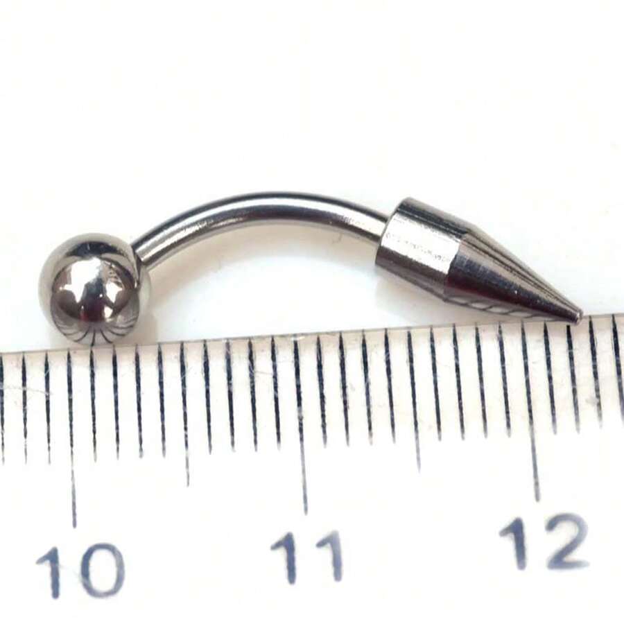 10pcs Stainless Steel Navel Rings, Personalized Navel Piercing Jewelry - A Style - View 1