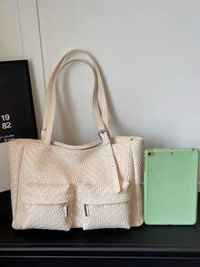 2026新款简约时尚手提包，适合办公室通勤，大容量单肩手提包，腋下挎包 - 彩色 - 查看 10