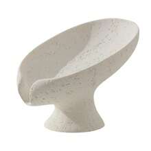 3D Printed Leaf-Shaped Self-Draining Soap Dish, Suitable For Keeping Soap Dry In Shower, Bathroom Sink, Kitchen Counter Or Bathtub, Appearance Similar To Gypsum Stone - Plaster Soap Box - View 14