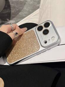 Funda de teléfono con brillo de moda 17/16/15/14 - Dorado - Ver 1