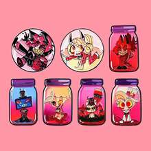 Cute Anime Figures Enamel Pins Cartoon Animals Brooch Pin Lapel Pin Badge On Backpack Clothing Accessories Fashion Jewelry Frineds Gifts - Black - View 2