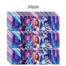 Bộ 10/20/30 miếng dán chai nước chủ đề nhóm nhạc nữ K-Pop, giấy nhãn dùng một lần chống trượt, nhãn dán bao bì thực phẩm. - Nhiều màu - Xem 7