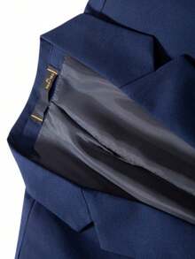 Bộ 2 áo vest nam, áo blazer công sở kiểu dáng thường ngày, thiết kế hai hàng cúc, phù hợp cho đám cưới, sự kiện kinh doanh, tiệc tùng, công sở thường ngày, đi làm quanh năm. - Nhiều màu - Xem 6