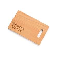 2pcs Personalized Children's Chef Set - Wooden Cutting Board And Role Play Kitchen Utensils, Educational Gift For 3-5 Years Old Kids, Customizable Engraving - Two-piece Set - View 9