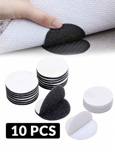 Bộ 10 cuộn băng dính hai mặt nhiều kích cỡ màu đen, băng dính nylon tự dính, thích hợp cho gia đình, văn phòng, xe hơi, lắp đặt điện thoại, giải pháp lắp đặt và sửa chữa đa chức năng, độ bám dính cao, có thể tái sử dụng và gỡ bỏ không để lại cặn, thích hợp cho quản lý dây cáp, lắp đặt trang trí nhỏ, các dự án DIY, sửa chữa nhanh, tiện lợi chuyên nghiệp.