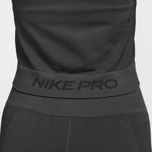Nike 女士 AS W NP DF SMLS SS 上衣 短袖针织无领短袖T恤 TIM9973-070 - 黑色 - 查看 4