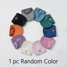 1个/10个/50个装 天鹅绒礼品袋，珠宝包装袋，珠宝礼品袋，婚礼生日糖果袋，耳环手链项链收纳袋，派对节日礼品包装袋 - Bag - 查看 15