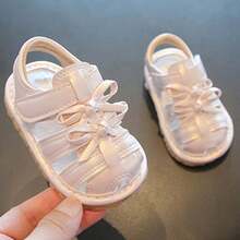1 Pair Toddler Baby Soft Bottom Anti-Slip Princess Sandals - Pink - View 3