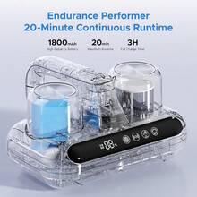 VXOYO 13KPa High-Power Bed Vacuum Cleaner With UV-C - Cordless, USB Rechargeable With Humidifier Detection & Extended Runtime Vacuum Cleaner - Cordless - View 4