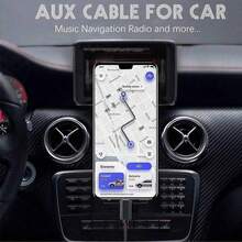 1-2个Lightning转3.5mm耳机插孔适配器，辅助音频线，兼容 14/13/12/11/XS/XR/8/7/6系列，适用于车载和家用音响系统 - 彩色 - 查看 2